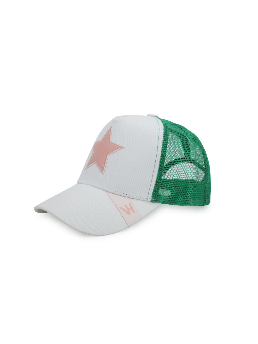 VINTAGE HAVANA Trucker Hats Women | Mesh | Stone, Pink, Green | Size L
